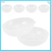 Bộ 6 khay polystyrene trong suốt có vạch đo dung tích - Đựng thực phẩm tiện lợi cho đầu bếp gia đình