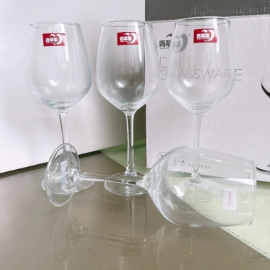 Bộ 6 ly rượu vang đỏ DELI - Thủy tinh pha lê tinh khiết, không lo bể vỡ, giá 165.000 VND 2