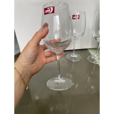 Bộ 6 ly rượu vang đỏ DELI - Thủy tinh pha lê tinh khiết, không lo bể vỡ, giá 165.000 VND 4