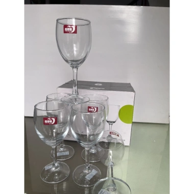 Bộ 6 ly rượu vang đỏ DELI - Thủy tinh pha lê tinh khiết, không lo bể vỡ, giá 165.000 VND 9