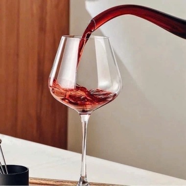 Bộ 6 Ly Rượu Vang Pha Lê 460ml Sang Trọng - Giá ưu đãi 280.000₫, giảm tới 78.000₫
