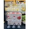 Bộ 6 ly rượu vang thủy tinh Red Cherry GL4.035 360ml - Giá chỉ 170k, chịu va đập
