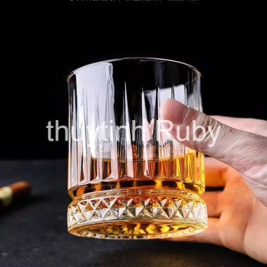 Bộ 6 ly thủy tinh 300ml - Ly nước, bia, whisky sang trọng, giảm giá 139k 6