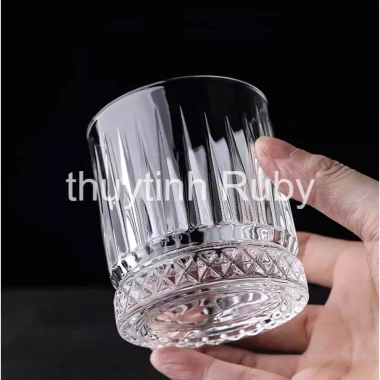 Bộ 6 ly thủy tinh 300ml - Ly nước, bia, whisky sang trọng, giảm giá 139k 7