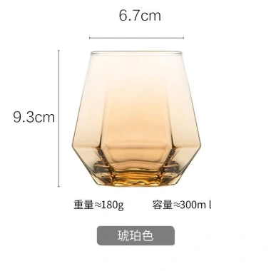 Bộ 6 ly thủy tinh cao cấp và cốc kim cương, kèm úp và khay - Giá ưu đãi 159,900₫