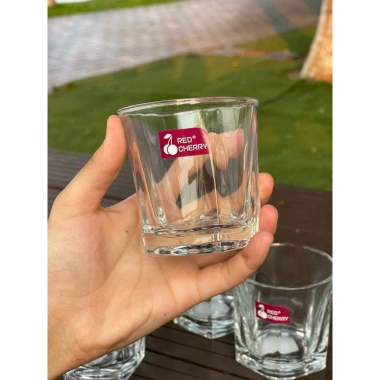 Bộ 6 ly thuỷ tinh dung tích 165ml Red Cherry - Chịu nhiệt tốt, Giá chỉ 49.000 VNĐ 3 Bộ 6 ly thuỷ tinh dung tích 165ml Red Cherry - Chịu nhiệt tốt, Giá chỉ 49.000 VNĐ 3