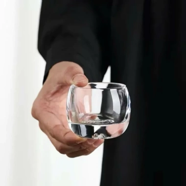 Bộ 6 ly trà thủy tinh dày cốc nhỏ sang trọng - Giá 85.000đ, giảm từ 107.950đ