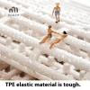 Bộ 6 miếng sàn cao su chống trượt, thoát nước, không thấm, thảm tắm an toàn 5