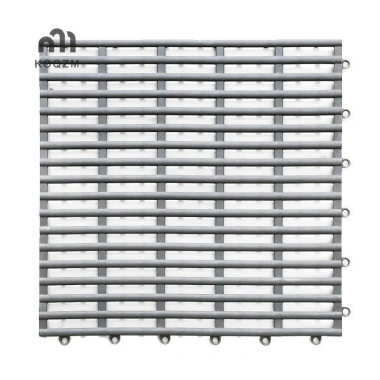 Bộ 6 miếng sàn cao su chống trượt, thoát nước, không thấm, thảm tắm an toàn 7