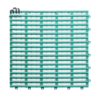Bộ 6 miếng sàn cao su chống trượt, thoát nước, không thấm, thảm tắm an toàn 9