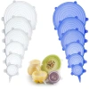 Bộ 6 Miếng Silicone Bọc Thực Phẩm - Co Giãn Tốt, Bảo Quản An Toàn - L.H Store