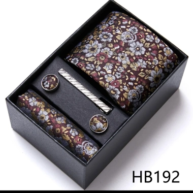 Bộ 6 món Cà Vạt + Khăn Tay Nam - Thời Trang Lịch Lãm, Giá chỉ 192.376₫