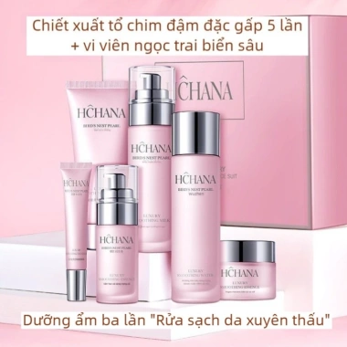 Bộ 6 món Ngọc trai sang trọng - Dưỡng ẩm, làm mềm da, mịn nếp nhăn, giảm giá 471.900₫