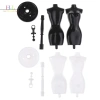 Bộ 6 Nhà búp bê mini với mũ nón, móc treo váy, giá đỡ mẫu đám cưới - Giá chỉ 41.250₫