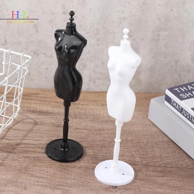 Bộ 6 Nhà búp bê mini với mũ nón, móc treo váy, giá đỡ mẫu đám cưới - Giá chỉ 41.250₫