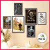Bộ 6 tranh thư pháp cha mẹ, gia đình hạnh phúc - Formex dán tường, keo sẵn, decor phòng xinh, giá ưu đãi 86.400₫ 9