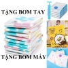 Bộ 6 túi hút chân không bảo quản quần áo, chăn màn, tặng bơm hút chân không, 61.900đ