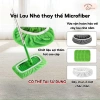 Bộ 6 Vải Lau Nhà Microfiber Thấm Hút, Tái Sử Dụng, Swiffer Lông Chó Mèo ENO LN03 - 100k