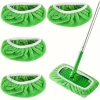 Bộ 6 Vải Lau Nhà Microfiber Thấm Hút, Tái Sử Dụng, Swiffer Lông Chó Mèo ENO LN03 - 100k 10