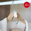Bộ 60 móc nối nhựa đa năng - Kết nối giá treo quần áo, tiết kiệm không gian, xếp chồng - Giá chỉ 48.400₫
