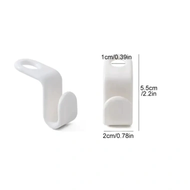 Bộ 60 móc nối nhựa đa năng - Kết nối giá treo quần áo, tiết kiệm không gian, xếp chồng - Giá chỉ 48.400₫