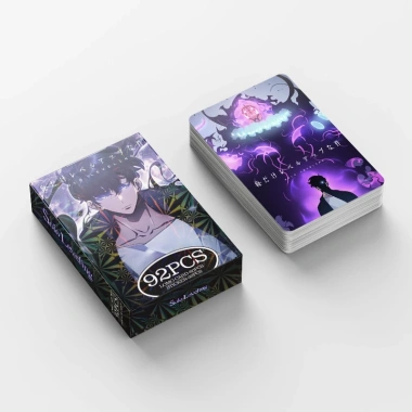 Bộ 60 thẻ Lomo Card + 32 Sticker Solo Leveling: Quà Sung Jinwoo, chỉ 45.000 VNĐ 3