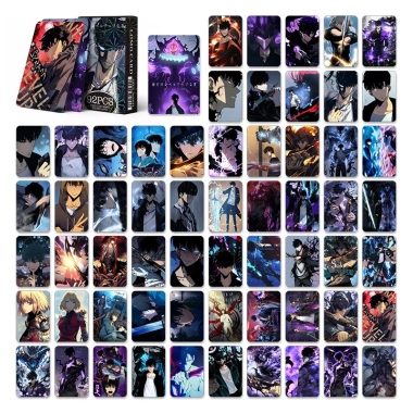 Bộ 60 thẻ Lomo Card + 32 Sticker Solo Leveling: Quà Sung Jinwoo, chỉ 45.000 VNĐ 4