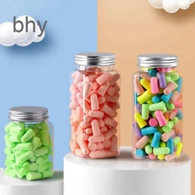 Bộ 60/120 nút bịt tai xốp mềm cách âm – Giấc ngủ sâu, du lịch, chỉ 74.800₫