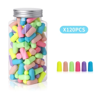 Bộ 60/120 nút bịt tai xốp mềm cách âm – Giấc ngủ sâu, du lịch, chỉ 74.800₫