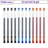 Bộ 6/12 Bút Gel Ngòi Kim Cương 0.38mm Mực Đen Xanh Đỏ Viết Êm Trơn Không Lem Học Sinh Văn Phòng 8