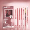 Bộ 7 Bút Gel Đen MOKA HAPPi 0,5mm - Ngòi Highlight, Vỏ Full Màu, Giá 15.000đ 5