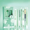 Bộ 7 Bút Gel Đen MOKA HAPPi 0,5mm - Ngòi Highlight, Vỏ Full Màu, Giá 15.000đ 6