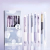 Bộ 7 Bút Gel Đen MOKA HAPPi 0,5mm - Ngòi Highlight, Vỏ Full Màu, Giá 15.000đ 8