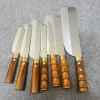 Bộ 7 Dao Nhà Bếp Rèn Thủ Công Thép Trắng Không Gỉ - Độ Bảo Lạnh Cao, Cắt Nhanh, Giá Siêu Tiết Kiệm 45k