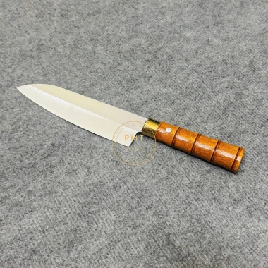 Bộ 7 Dao Nhà Bếp Rèn Thủ Công Thép Trắng Không Gỉ - Độ Bảo Lạnh Cao, Cắt Nhanh, Giá Siêu Tiết Kiệm 45k