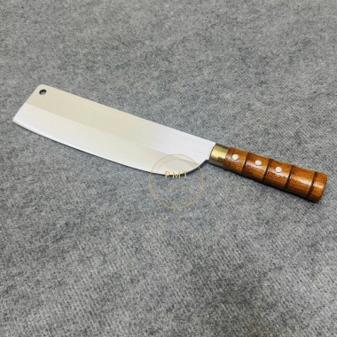 Bộ 7 Dao Nhà Bếp Rèn Thủ Công Thép Trắng Không Gỉ - Độ Bảo Lạnh Cao, Cắt Nhanh, Giá Siêu Tiết Kiệm 45k