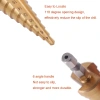Bộ 7 mũi khoan tháp đa năng HSS mạ Titan - Siêu bền, cắt gỗ, kim loại, giá chỉ 65k 6