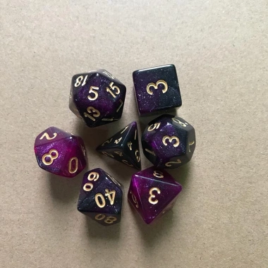 Bộ 7 Xí Ngầu Đa Diện DnD RPG D4-D20 – Giá chỉ 50.600₫, tiết kiệm 13.650₫ 2