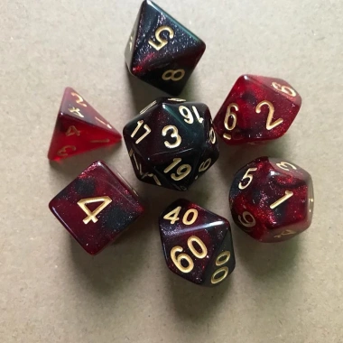 Bộ 7 Xí Ngầu Đa Diện DnD RPG D4-D20 – Giá chỉ 50.600₫, tiết kiệm 13.650₫ 3
