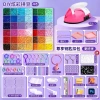Bộ 72 Màu Chính tả Đậu Đậu DIY - Xếp hình, Đánh vần, Miễn phí dụng cụ, Giá ưu đãi 715.284 8