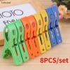 Bộ 8 kẹp nhựa phơi khăn tắm, quần áo chống gió cỡ lớn - tiện dụng, giá 32.560₫ 4