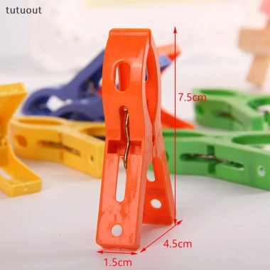 Bộ 8 kẹp nhựa phơi khăn tắm, quần áo chống gió cỡ lớn - tiện dụng, giá 32.560₫ 6