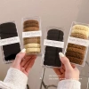 Bộ 8 Miếng Scrunchies Dây Tóc Co Giãn Cao Sợi Dày Vải Đuôi Ngựa - Phong Cách Nữ, Giá 39.102₫ 3
