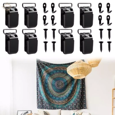 Bộ 8 miếng thảm treo móc ốc vít – Trang trí phòng ăn, khách, tắm, giảm giá 235.440₫ 3