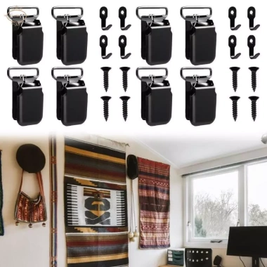 Bộ 8 miếng thảm treo móc ốc vít – Trang trí phòng ăn, khách, tắm, giảm giá 235.440₫ 4