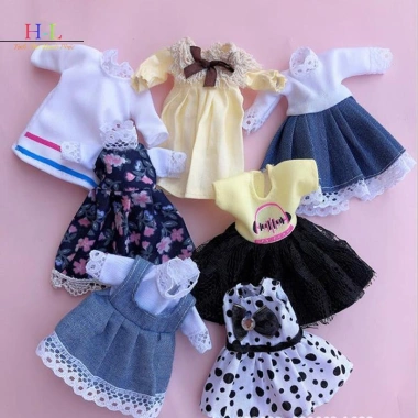 Bộ 8 Nhà Búp Bê Đầm Bé Gái DIY - Quần Áo Váy Phù Hợp Trẻ Em, Giá Ưu Đãi 52.360₫