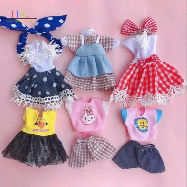 Bộ 8 Nhà Búp Bê Đầm Bé Gái DIY - Quần Áo Váy Phù Hợp Trẻ Em, Giá Ưu Đãi 52.360₫