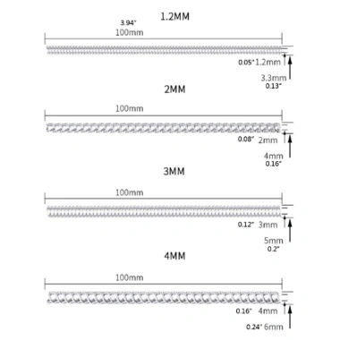 Bộ 8 Nhẫn Nhựa Trong Suốt Điều Chỉnh Kích Cỡ Dạng 4 Si - Giá Ưu Đãi 54.670₫ 4