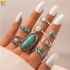 Bộ 8 Nhẫn Vintage Tây Boho Xếp Chồng - Thời Trang, Quà Sinh Nhật, 52.659 VND