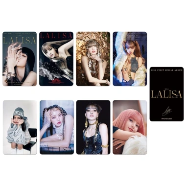 Bộ 8 Photocards Blackpink Jisoo Lisa Jennie Rose LALISA LOMO - Thẻ sưu tập, Bưu thiếp, Giá chỉ 38.280₫ 4